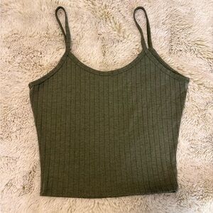 Bozzolo green tank top